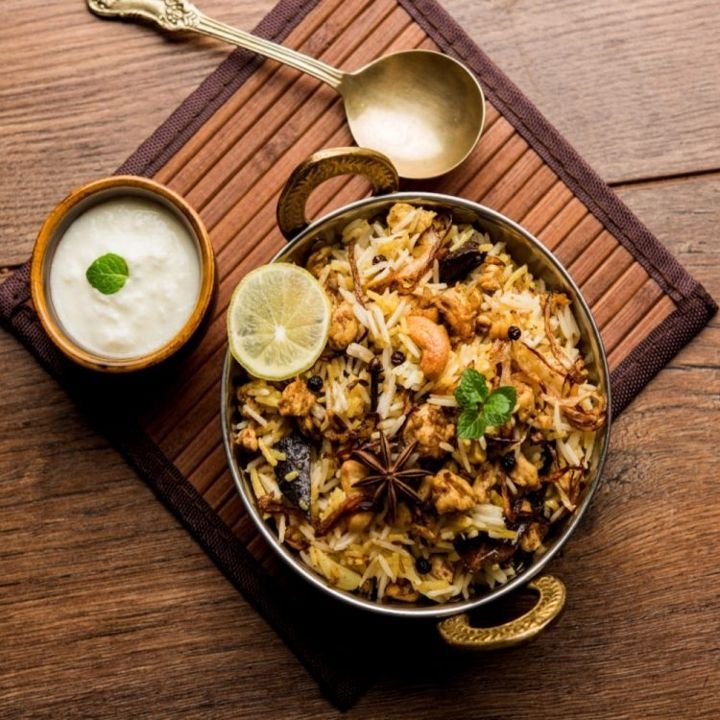 Goat Kheema Biryani